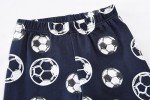Boys Soccer Pajamas Set for Toddlers 5 Years