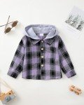 Plaid Button-Down Flannel Shirt for Kids
