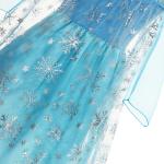 Elsa Frozen Princess Costume for Girls