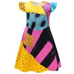 Girls Nightmare Before Christmas Sally Cosplay Outfit