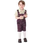 Baby Boy Oktoberfest Costume Set with T-Shirt and Overalls