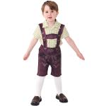 Baby Boy Oktoberfest Costume Set with T-Shirt and Overalls