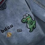 Dinosaur Denim Jacket for Kids 2-11 Years