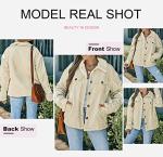 Trendy Sherpa Lined Trucker Shacket Jacket for Women