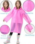 Kids Waterproof Raincoats - 2 Pack Ponchos