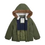 Carter's Kids' Hooded Green Winter Parka Jacket
