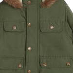 Carter's Kids' Hooded Green Winter Parka Jacket