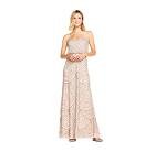 Adrianna Papell Art Deco Beaded Blouson Gown