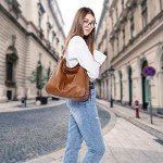 Large Faux Leather Hobo Bags for Women