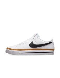 Nike Women's Court Legacy Sneakers in White/Black