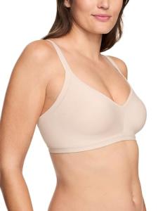 Warner's Women's Seamless Wireless Comfort Bra, Butterscotch