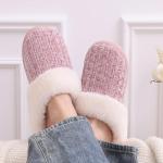 Evshine Women's Comfy Chenille Knit Slippers