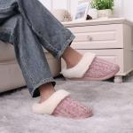 Evshine Women's Comfy Chenille Knit Slippers