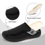 LeIsfIt Adjustable Mens Slippers for Swollen Feet