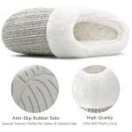 Comfy Knit Memory Foam Slippers for Women
