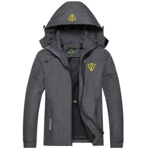 Lightweight Waterproof Men's Rain Jacket with Hood