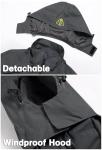 Lightweight Waterproof Men's Rain Jacket with Hood
