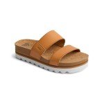 Reef Women's Cushion Vista Hi Sandals - Natural