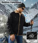 Men's Thick Fleece-Lined Winter Trucker Jacket