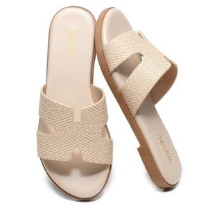 Stylish Summer Open Toe Flat Sandals for Women