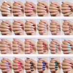 Beetles 720-Piece Press-On Nail Kit - 24 Colors