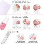 Beetles 720-Piece Press-On Nail Kit - 24 Colors