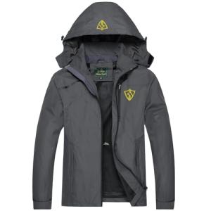 Lightweight Waterproof Men's Rain Jacket with Hood