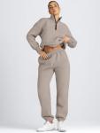 Women's 2-Piece Lounge Set with Zip Pullover