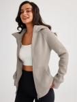 Chic Oversized Zip-Up Hoodie for Women