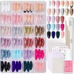 Beetles 720-Piece Press-On Nail Kit - 24 Colors