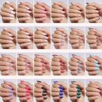 Beetles 720-Piece Press-On Nail Kit - 24 Colors