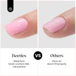 Beetles 720-Piece Press-On Nail Kit - 24 Colors