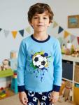 Boys Soccer Pajamas Set for Toddlers 5 Years