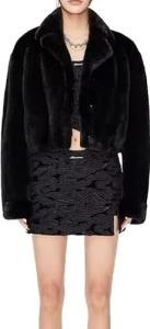 Women's Short Mink Fur Cropped Jacket