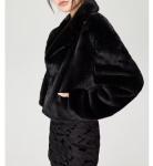 Women's Short Mink Fur Cropped Jacket