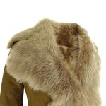 Women’s Toscana Shearling Leather 3/4 Coat