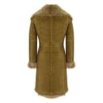Women’s Toscana Shearling Leather 3/4 Coat