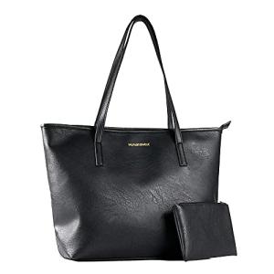Montana West Large Leather Tote Bag for Women