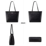 Montana West Large Leather Tote Bag for Women