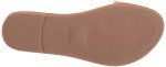 Women’s Two Strap Buckle Sandal in Natural