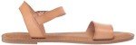 Women’s Two Strap Buckle Sandal in Natural