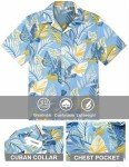 Men's Linen Short Sleeve Casual Beach Shirt