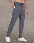 3 Pack Men's Workout Joggers with Zipper Pockets