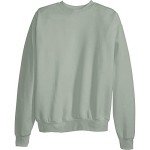 Hanes EcoSmart Sweatshirt for Men - Stonewashed Green