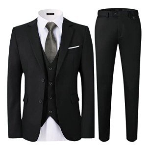 Stylish Men's 3-Piece Slim Fit Suit Set