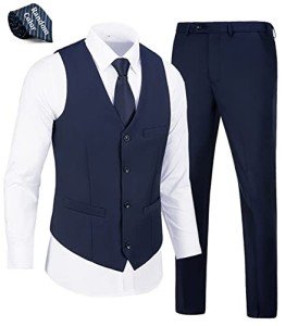 Men's Slim Fit Blue Tuxedo Suit Set
