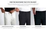 Haggar Men's Expandable Waist Pleat-Front Pants