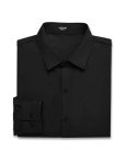 COOFANDY Men's Black Long Sleeve Dress Shirt