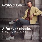 London Fog Men's Auburn Zip Golf Jacket, Camel