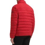 Calvin Klein Men's Packable Down Jacket - Deep Red